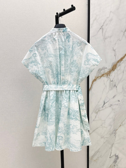 25SS print dress