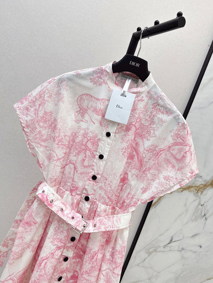 25SS print dress