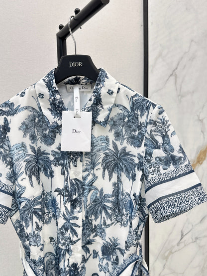 25ss print dress