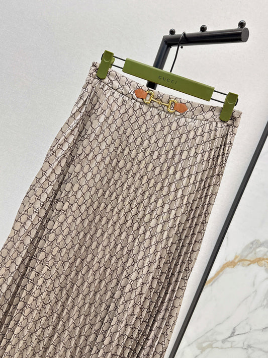25ss print skirt