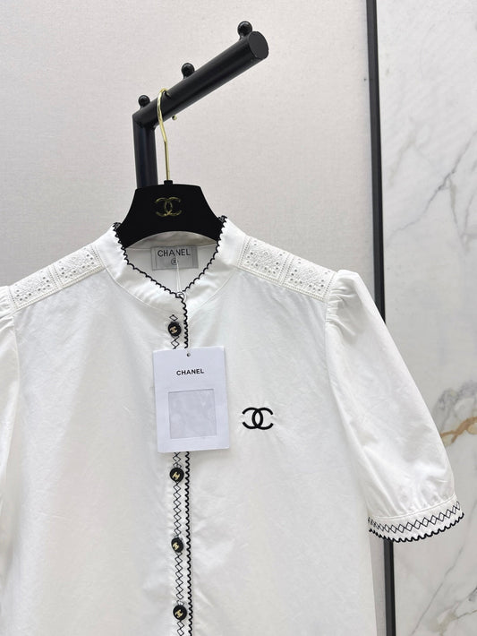 25ss embroidered shirt