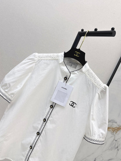 25ss embroidered shirt