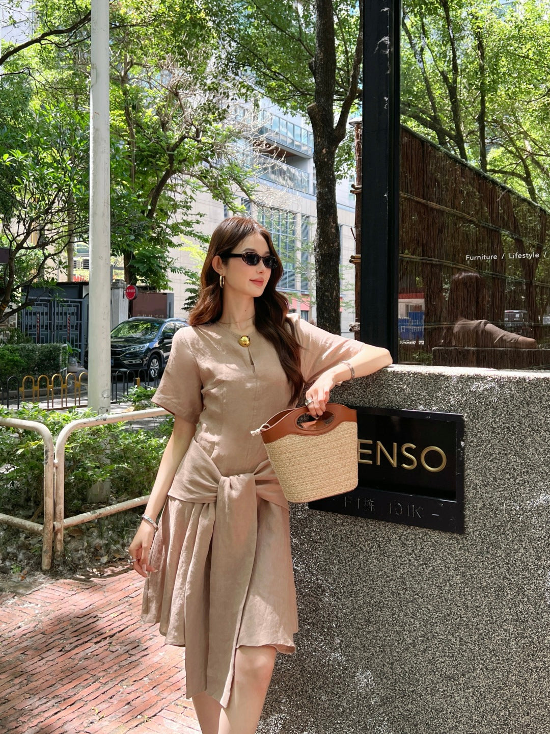 25ss Linen dress