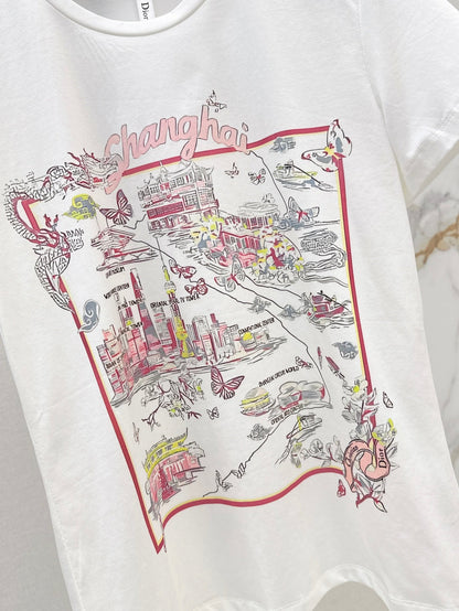 25ss print t-shirt