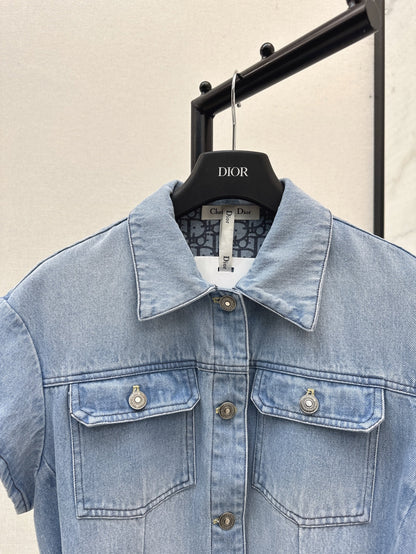 25SS denim dress