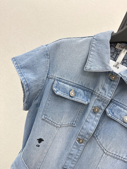 25SS denim dress