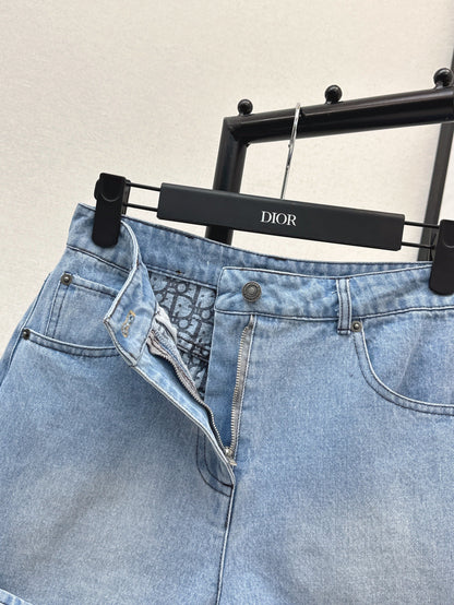 25ss denim short