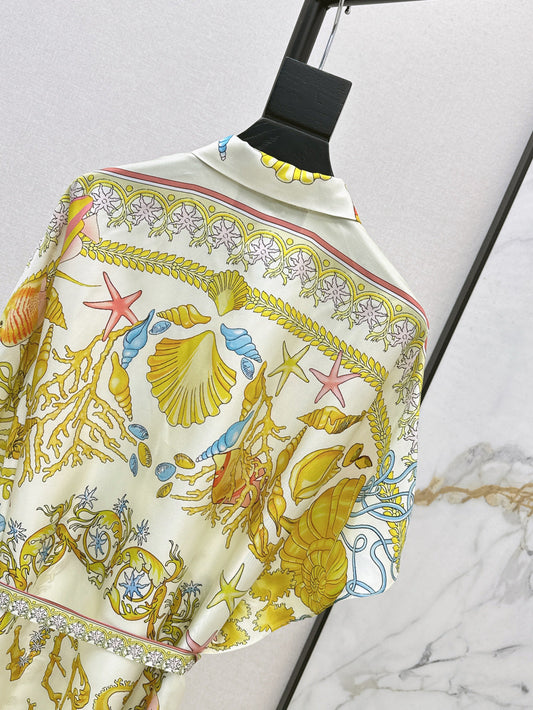 25ss print dress