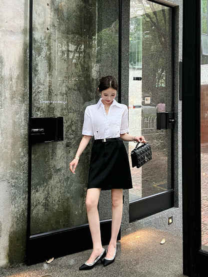 25ss miss shirt dress