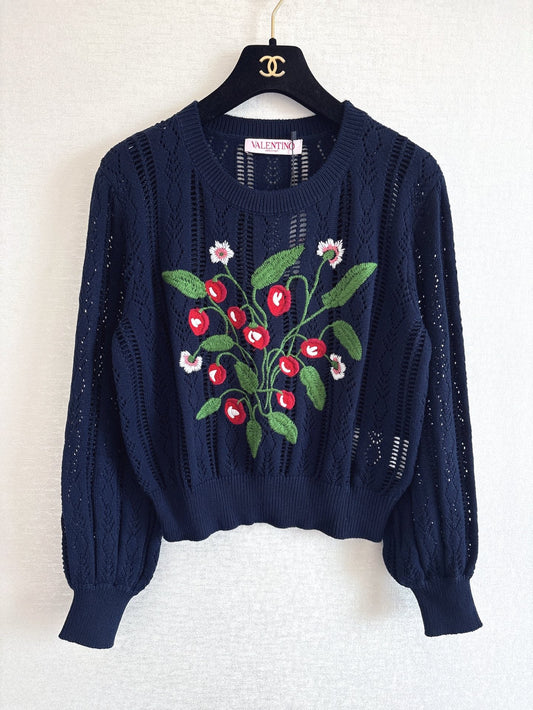 25fw hollow sweater