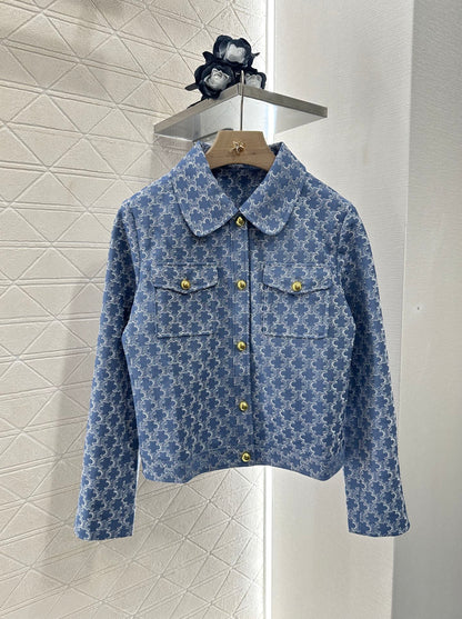 2025 new product Embroidered jacket and skirt set