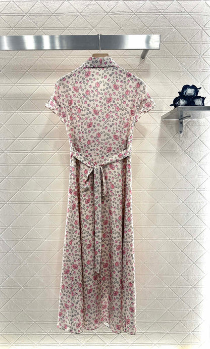 2025 new product Floral retro dress