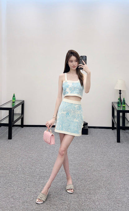 2025 new product Vest and skirt set