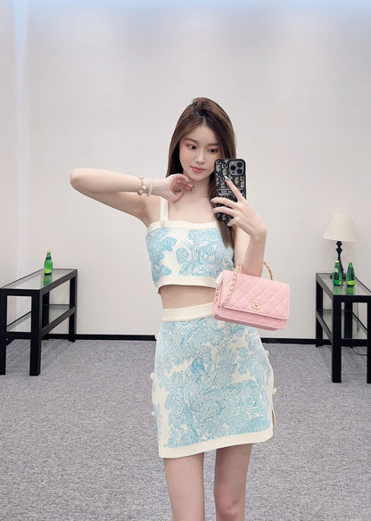 2025 new product Vest and skirt set