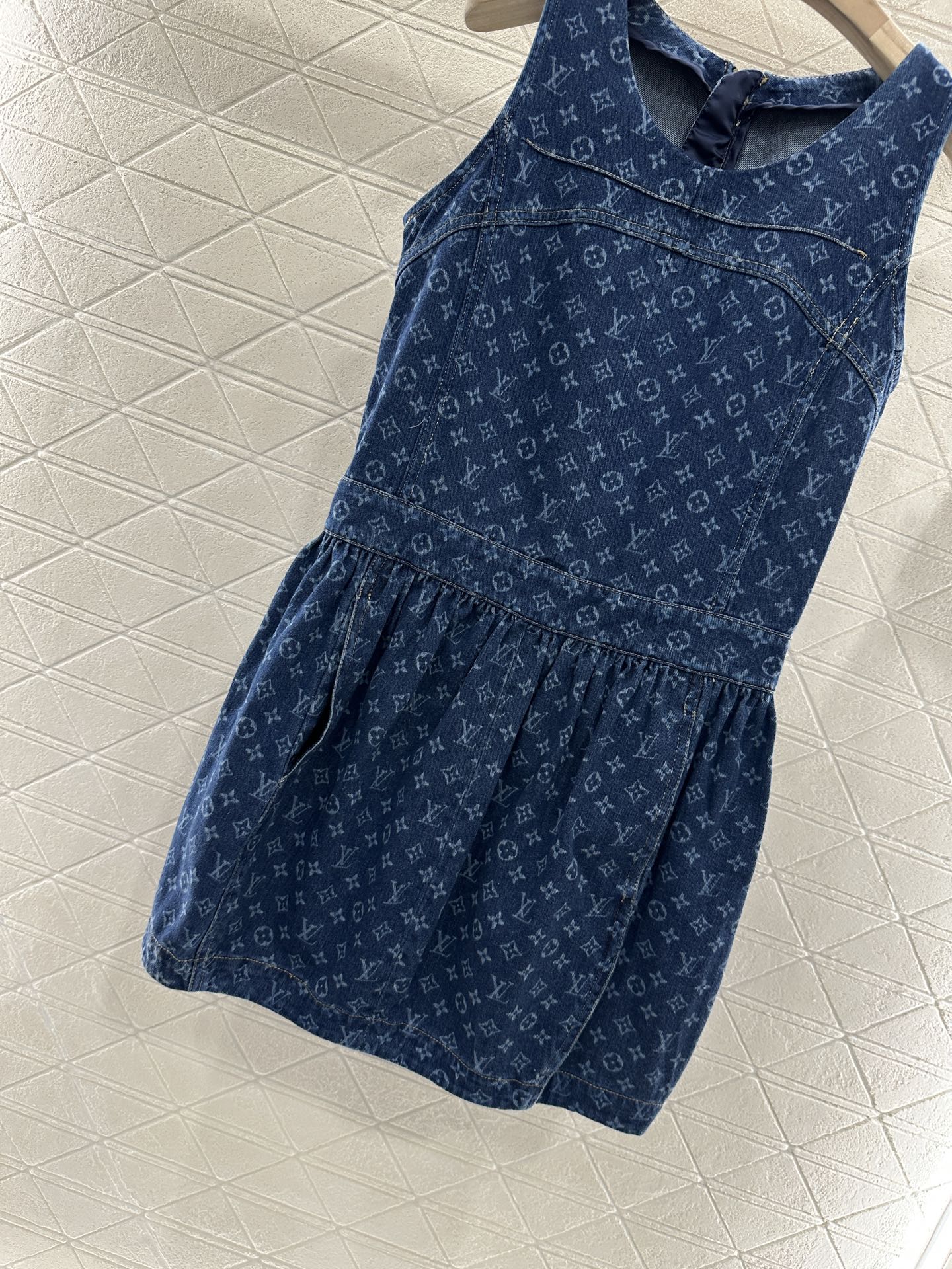 2025 new product Denim vest skirt