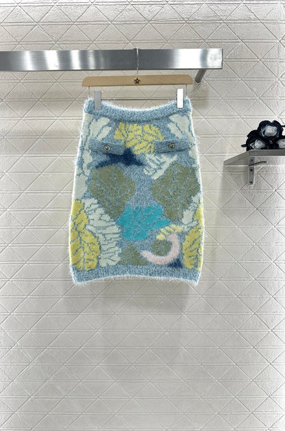 2025 new products Cardigan and skirt set