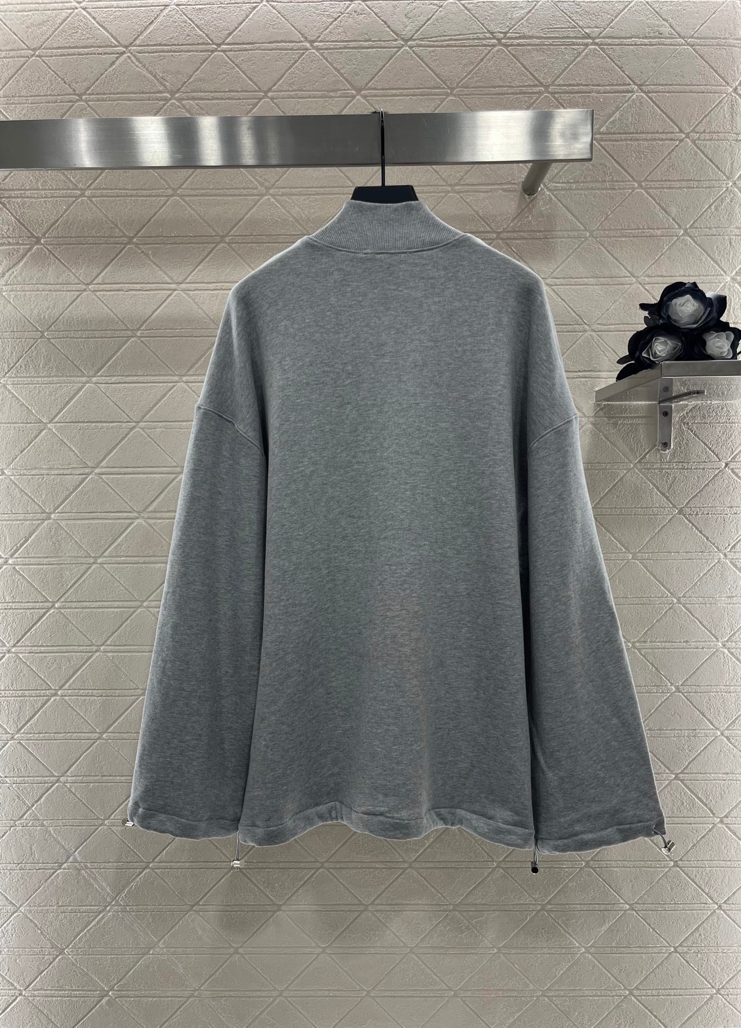 25 new product Drawstring sweater jacket