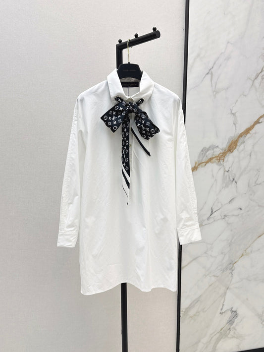 25fw scarf shirt