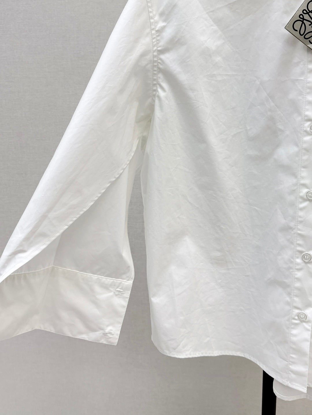 25ss embroidered shirt