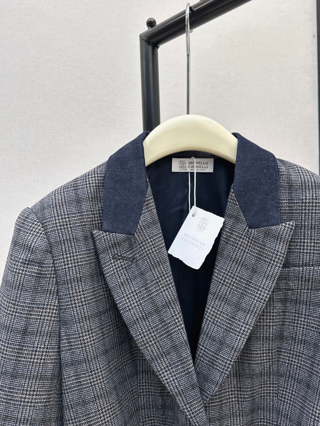 25fw plaid blazer