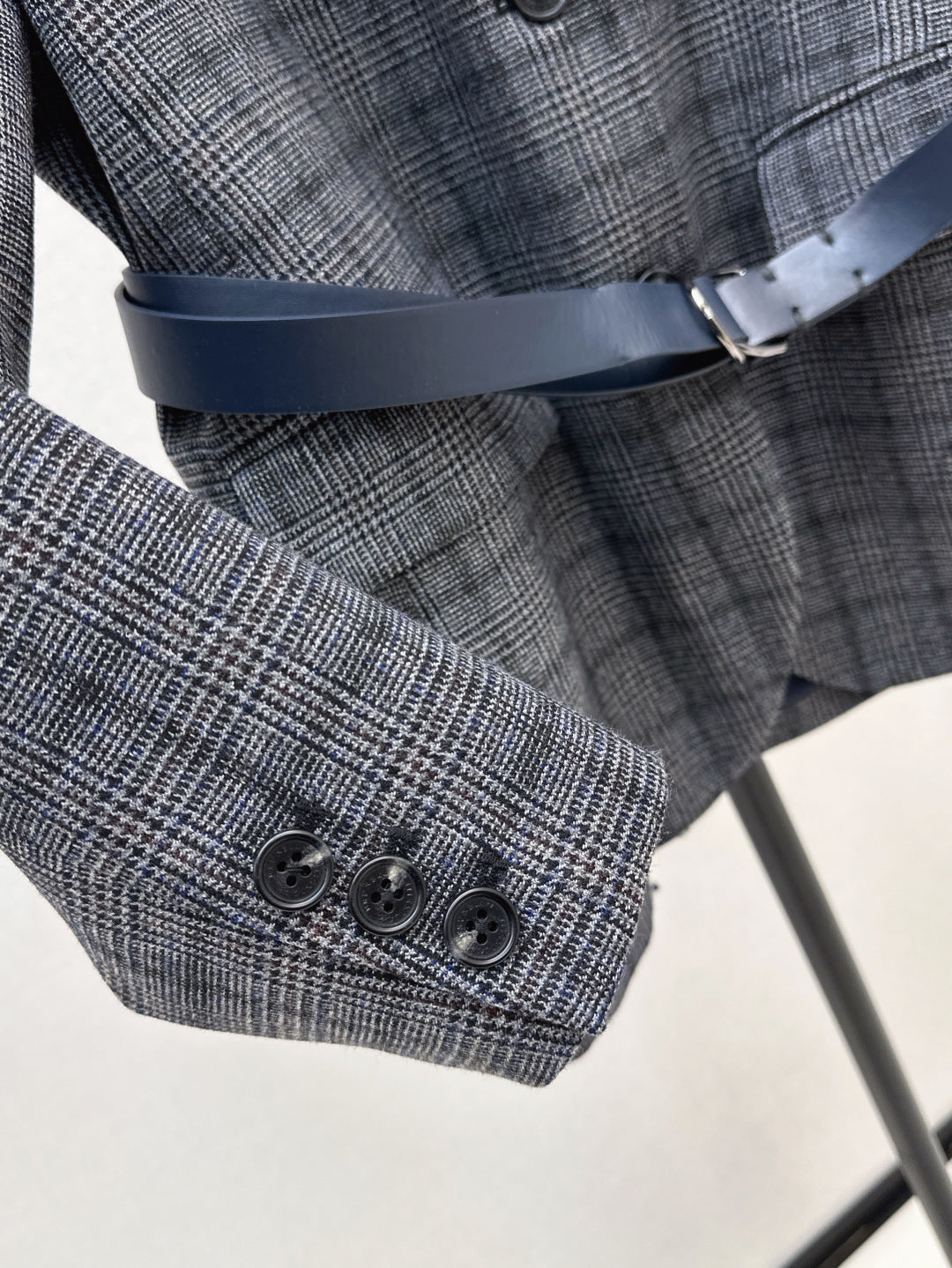25fw plaid blazer
