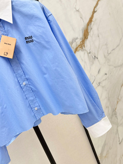 25fw crop shirt