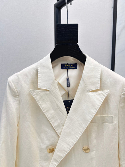 25fw linen blazer