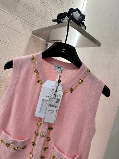 25 New Arrival Beaded Knit Vest