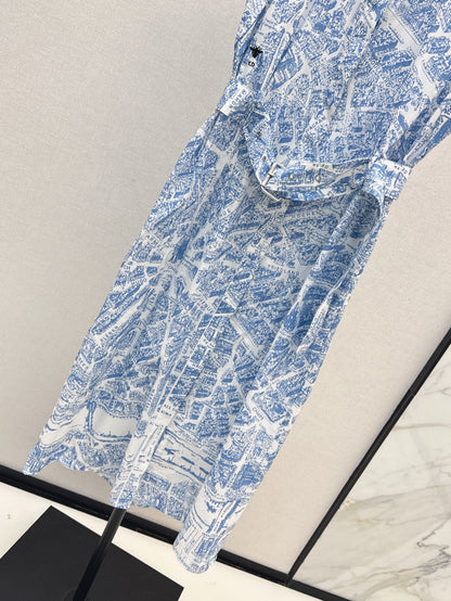25fw printed dress