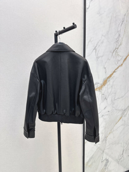 25fw leather jacket