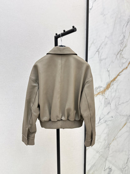 25fw leather jacket