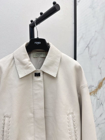 25fw leather jacket