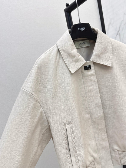 25fw leather jacket