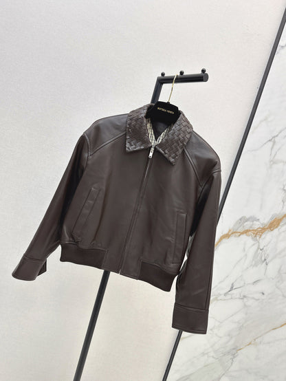 25fw leather jacket