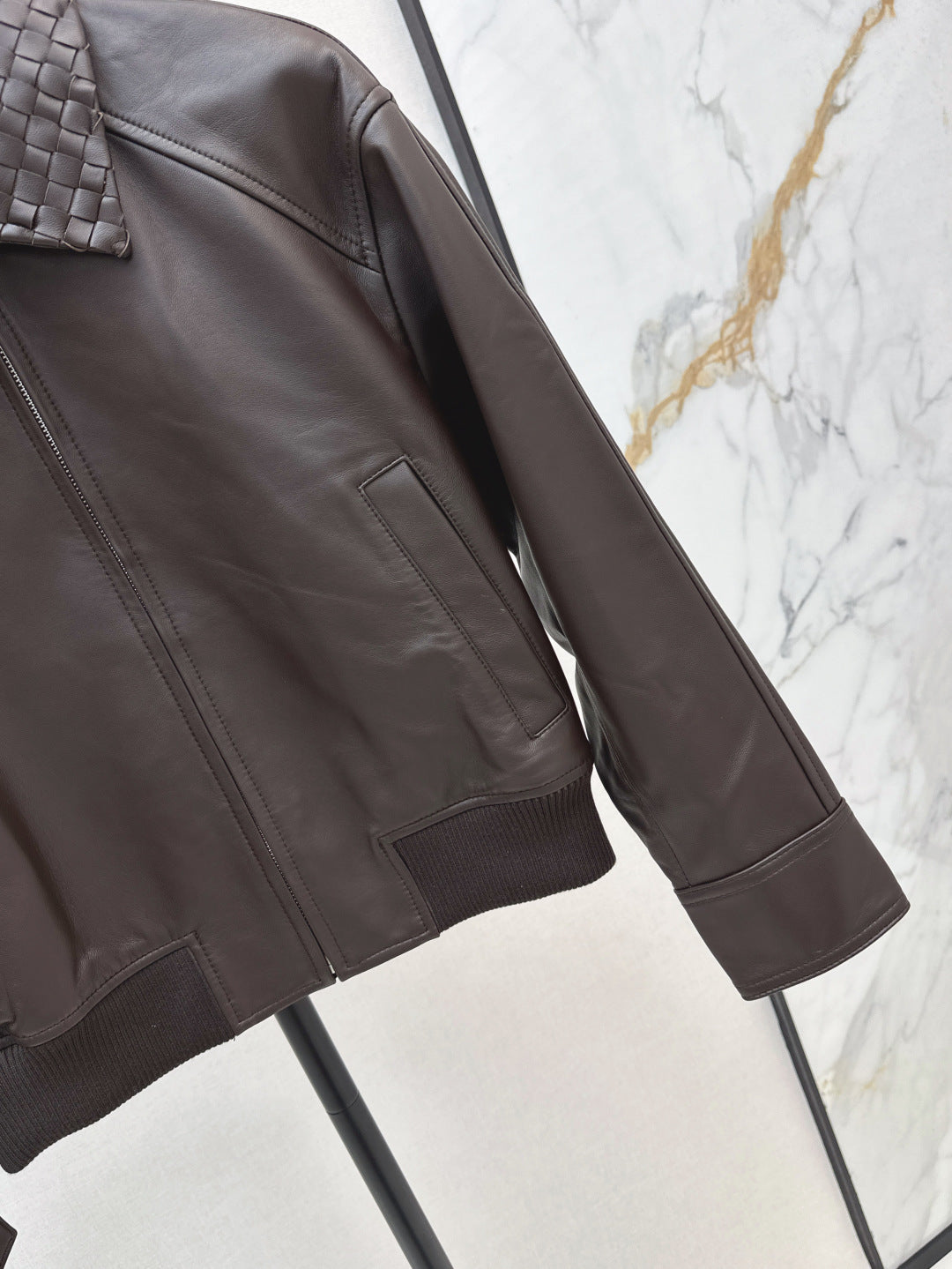 25fw leather jacket