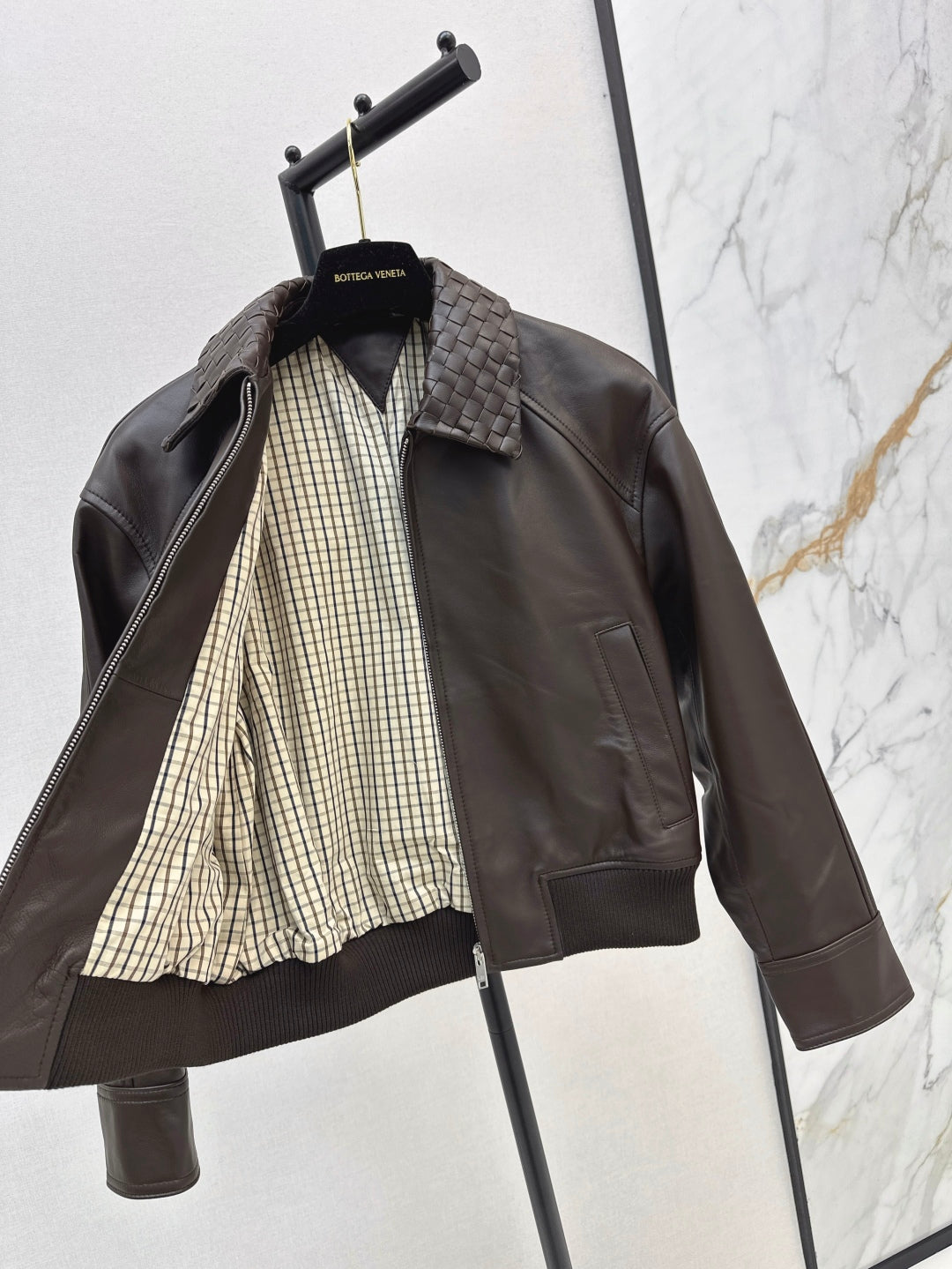 25fw leather jacket