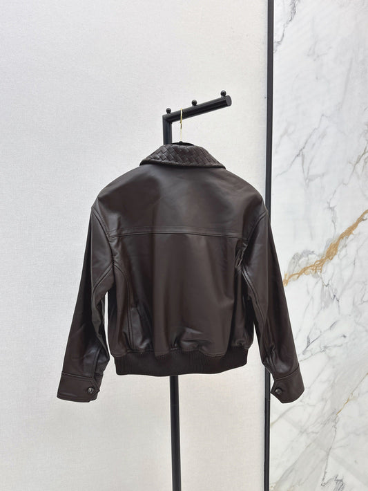 25fw leather jacket