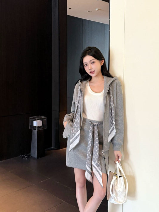 25fw scarf jacket