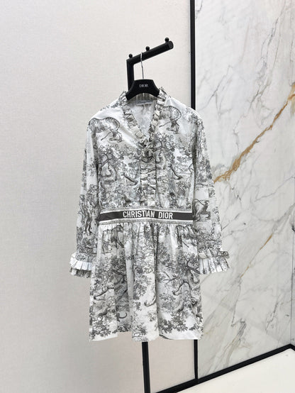 25fw ruffle dress