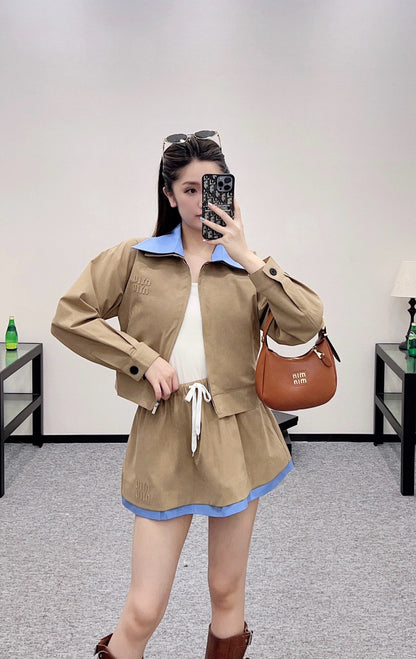 25 New Arrivals Jacket and Skirt Set