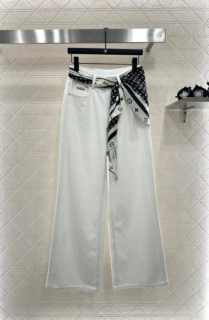 25 New Arrivals Embroidered Denim Pants